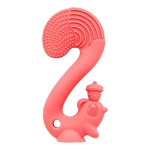 Zdjęcie produktu Mombella, Zabawka gryzak squirrel red