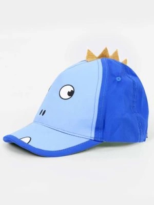 Zdjęcie produktu Niebieska czapka z daszkiem chłopięca z elementami 3D Yoclub