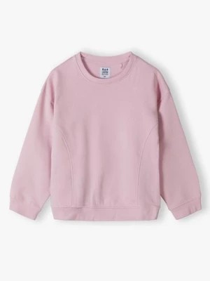 Zdjęcie produktu Nierozpinana bluza dresowa oversize - różowa - Limited Edition