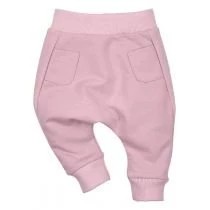 Zdjęcie produktu Nini Spodnie niemowlęce z bawełny organicznej dla dziewczynki 30 miesięcy , rozmiar 98