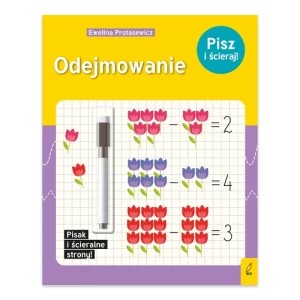 Zdjęcie produktu Odejmowanie. Pisz i ścieraj! Wilga