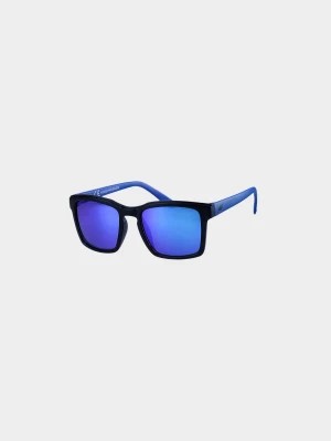 Zdjęcie produktu Okulary przeciwsłoneczne z powłoką lustrzaną - kobaltowe 4F