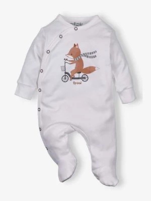 Zdjęcie produktu Pajac niemowlęcy CUTE CARS z bawełny organicznej NINI