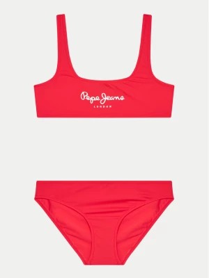 Zdjęcie produktu Pepe Jeans Strój kąpielowy Pepe Sc Bikini Set PGB10406 Czerwony