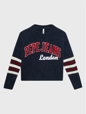 Zdjęcie produktu Pepe Jeans Sweter PG701036 Granatowy Relaxed Fit