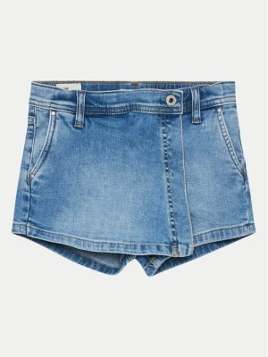 Zdjęcie produktu Pepe Jeans Szorty jeansowe A-Line Skort Hw Jr PG800862 Niebieski Regular Fit