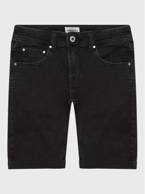 Zdjęcie produktu Pepe Jeans Szorty jeansowe Becket Short PB800692XR0 Czarny Slim Fit
