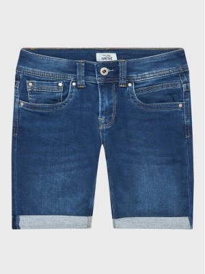Zdjęcie produktu Pepe Jeans Szorty jeansowe Tracker Short PB800696JS0 Niebieski Slim Fit