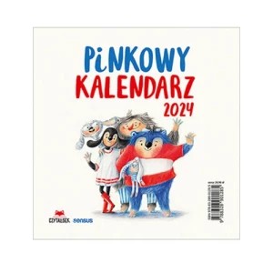 Zdjęcie produktu Pinkowy kalendarz 2024 Sensus