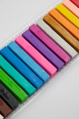 Zdjęcie produktu Plastelina kwadratowa miękka 16 kolorów CUTE GIRL