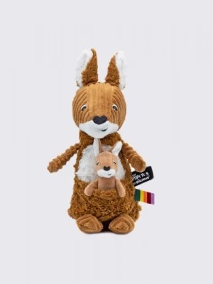 Zdjęcie produktu Pluszak – pomarańczowy kangurek z dzieckiem DEGLINGOS