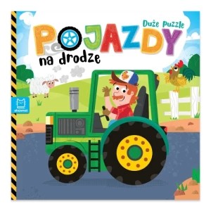 Zdjęcie produktu Pojazdy na drodze. Duże puzzle Aksjomat