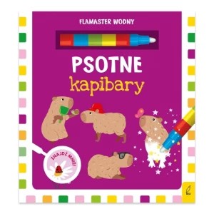 Zdjęcie produktu Psotne kapibary. Flamaster wodny Wilga