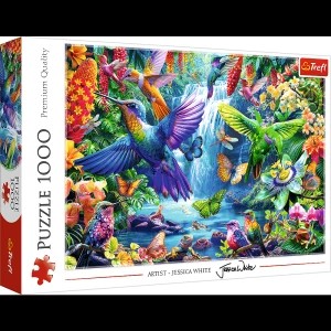 Zdjęcie produktu Puzzle 1000 el. Kolibry w tropikach