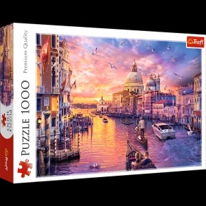 Zdjęcie produktu Puzzle 1000 el. Uroki Wenecji