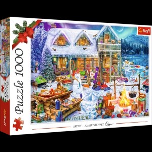 Zdjęcie produktu Puzzle 1000 el. Zimowy czas