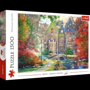 Zdjęcie produktu Puzzle 1500 el. Jesienny dworek