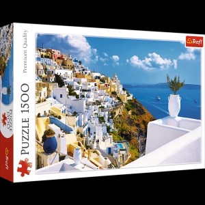 Zdjęcie produktu Puzzle 1500 el. Santorini, Grecja