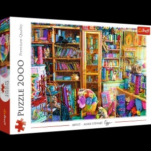 Zdjęcie produktu Puzzle 2000 el. Koci raj