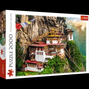 Zdjęcie produktu Puzzle 2000 el. Tygrysie Gniazdo, Bhutan