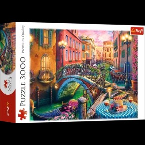 Zdjęcie produktu Puzzle 3000 el. Wieczór w Wenecji