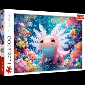 Zdjęcie produktu Puzzle 500 el. Aksolotl