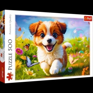 Zdjęcie produktu Puzzle 500 el. Wesoły piesek