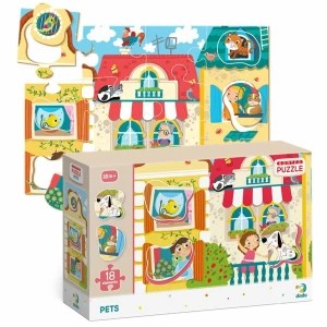 Zdjęcie produktu Puzzle Dodo Pets, 18 elementów 4-Home
