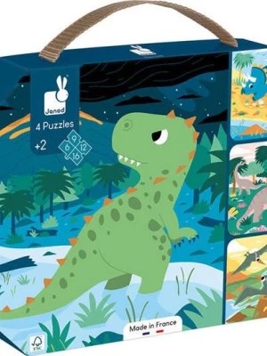 Zdjęcie produktu Puzzle Janod Dinozaury J02541
