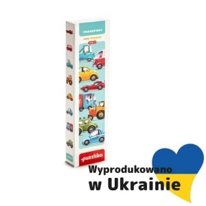 Zdjęcie produktu Puzzlika, Puzzle auta 8w1