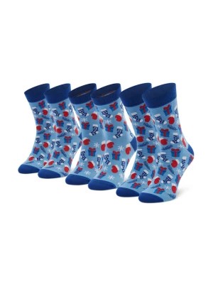 Zdjęcie produktu Rainbow Socks Zestaw 3 par wysokich skarpet unisex Xmas Socks Balls Mix Gifts Pak 3 Kolorowy