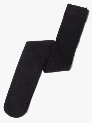 Zdjęcie produktu Rajstopy dziewczęce  czarne w  połyskujące kropki 5.10.15.