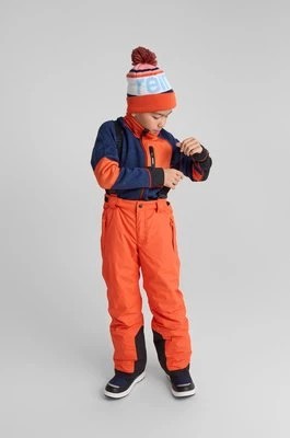 Zdjęcie produktu Reima spodnie dziecięce kolor pomarańczowy