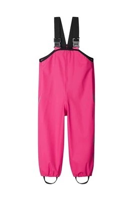 Zdjęcie produktu Reima spodnie przeciwdeszczowe dziecięce kolor różowy