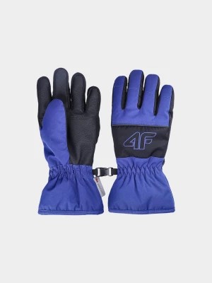 Zdjęcie produktu Rękawice narciarskie Thinsulate chłopięce - niebieskie 4F JUNIOR