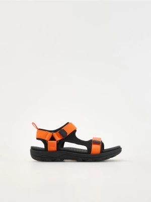 Zdjęcie produktu Reserved - Kolorowe sandały na rzepy - czarny