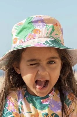 Zdjęcie produktu Roxy kapelusz bawełniany dziecięcy kolor zielony bawełniany