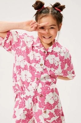 Zdjęcie produktu Roxy koszula dziecięca HOLD ME CLOSER kolor różowy