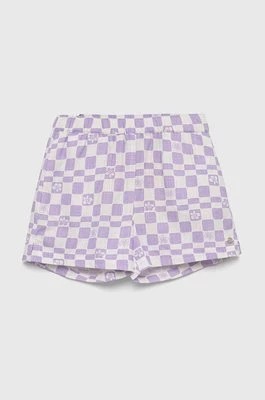 Zdjęcie produktu Roxy szorty dziecięce kolor fioletowy wzorzyste