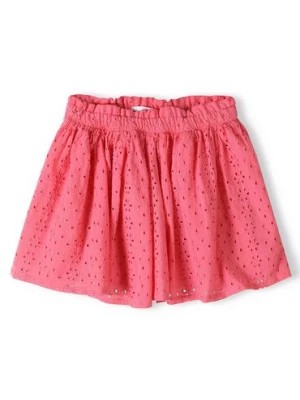 Zdjęcie produktu Różowa spódnica krótka dziewczęca z haftem Minoti