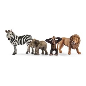 Zdjęcie produktu Schleich 42387 Dzikie zwierzęta, 4 szt.