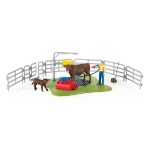 Zdjęcie produktu Schleich 42529 Myjnia dla bydła, 29 cm