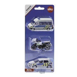 Zdjęcie produktu Siku Komplet samochodów Policja, 3 szt.