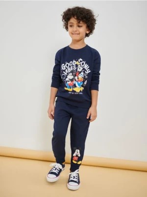 Zdjęcie produktu Sinsay - Komplet: bluza i spodnie Disney - granatowy