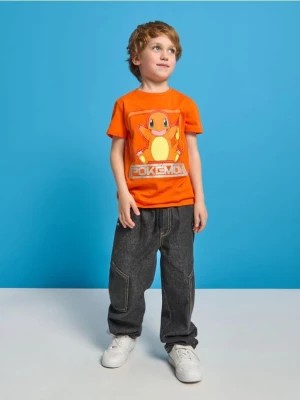 Zdjęcie produktu Sinsay - Koszulka Pokémon - pomarańczowy