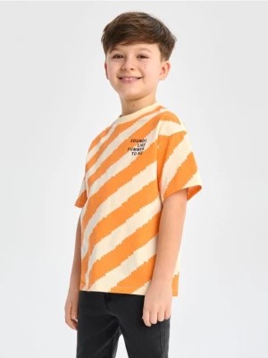 Zdjęcie produktu Sinsay - Koszulka - pomarańczowy