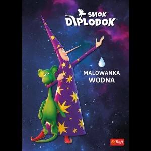 Zdjęcie produktu Smok Diplodok. Malowanka wodna