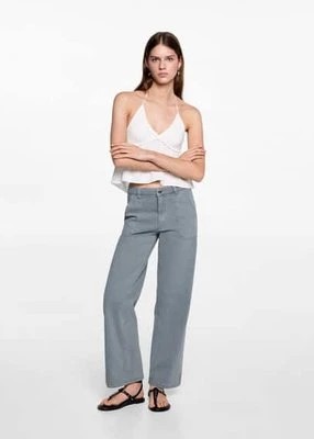 Zdjęcie produktu Spodnie culotte z kieszeniami MANGO TEEN