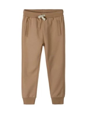 Zdjęcie produktu Spodnie dresowe slim z kieszeniami - brązowe - 5.10.15.