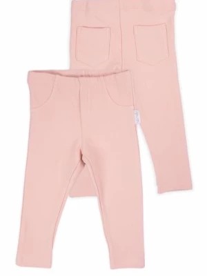 Zdjęcie produktu Spodnie dresowe w kolorze pudrowego różu Nicol
